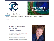 Tablet Screenshot of gracejudson.com